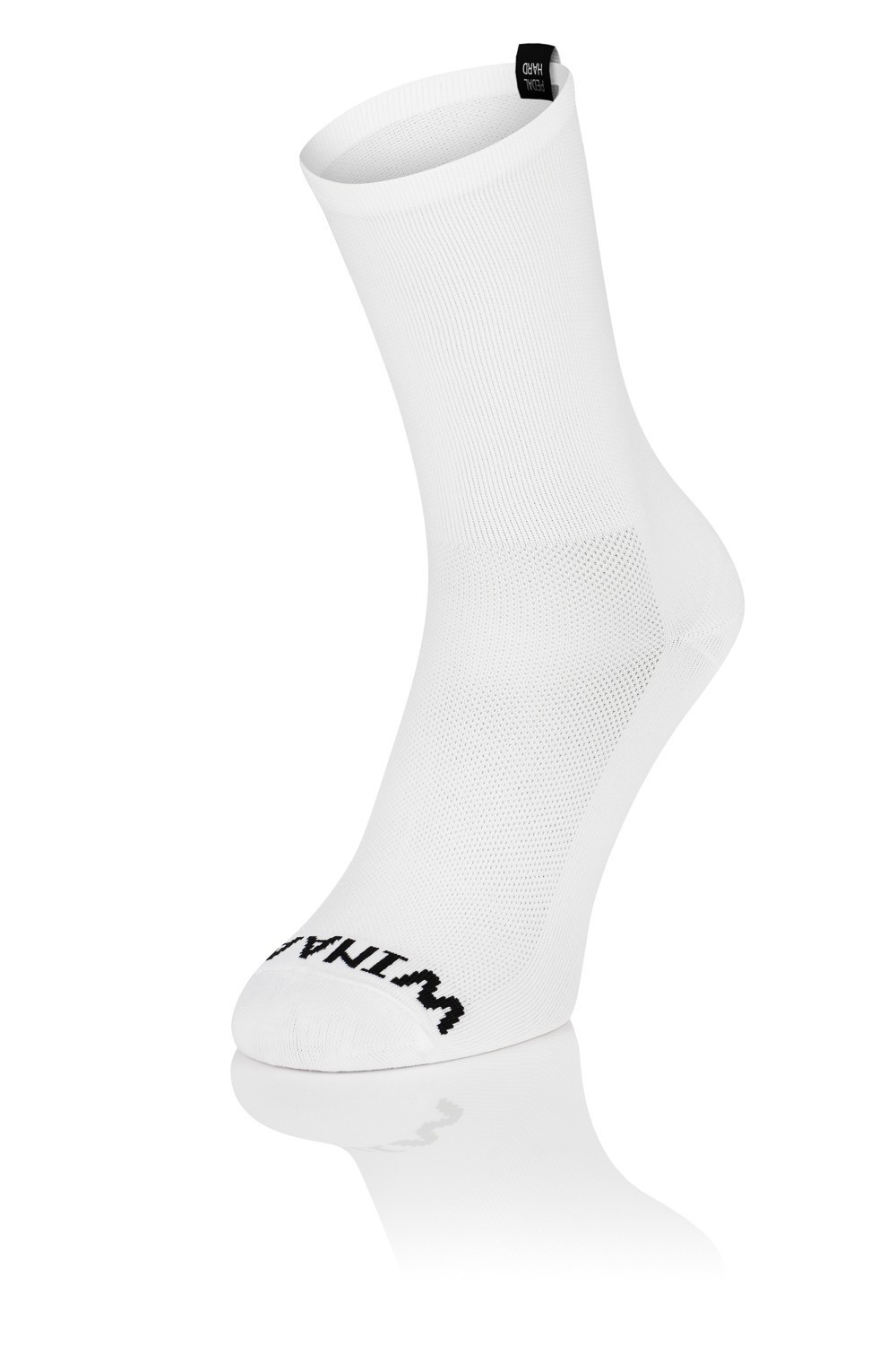Winaar Full White Cycling Socks - Black Label - Winaar.nl Socks - Socks ...