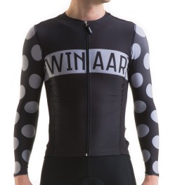 Winaar Superdot Long Sleeve Jersey - Black