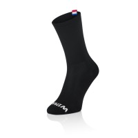 Winaar Full Black Dutch Label Cycling Socks