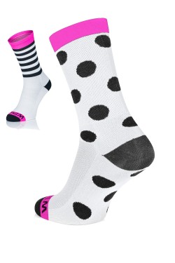 Winaar BWP dot stripe mix Cycling Socks