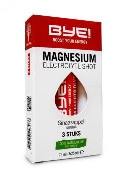 BYE! Magnesium Shot - 3 x 25 ml
