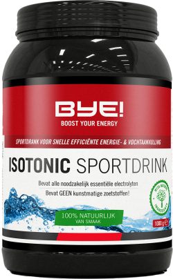 BYE! Isotonic Sportdrink - Red Fruit - 1000 grams