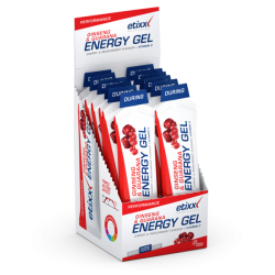 Etixx Energy Gel - Ginseng & Guarana - Red Fruits - 12 x 50 gram