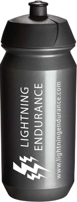 Lightning Bidon - Gray - 500 ml