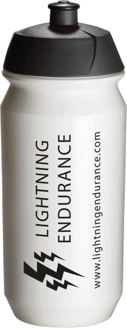 Lightning Bidon - White - 500 ml