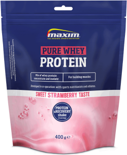 Maxim Pure Whey Proteine - Strawberry - 400 gram