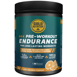 GoldNutrition Pre-Workout Endurance - Orange - 300g