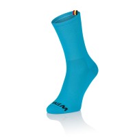 Winaar Full Cyan Belgium Cycling Socks