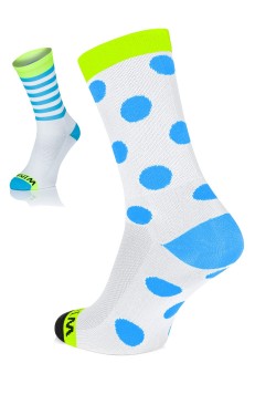 Winaar WBF dot stripe mix Cycling Socks