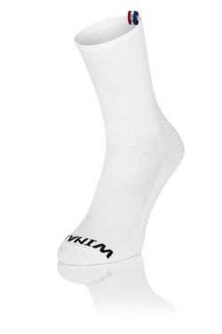 Winaar Full White Cycling Socks - France Label