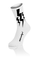 Lightning Socks - White